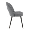 Chaise de brasserie en tissu Asia (lot de 2)