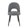 Chaise de brasserie en tissu Asia (lot de 2)