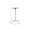 Pied de table d'intérieur Ø 60 cm en acier noir Sybella