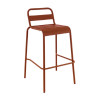 Tabouret de brasserie empilable pour terrasse en métal Bastien