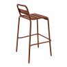 Tabouret de brasserie empilable pour terrasse en métal Bastien