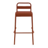 Tabouret de brasserie empilable pour terrasse en métal Bastien