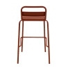 Tabouret de brasserie empilable pour terrasse en métal Bastien