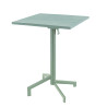 Table de brasserie pliable pour terrasse en métal Bastien