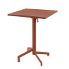 Table de brasserie pliable pour terrasse en métal Bastien