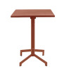 Table de brasserie pliable pour terrasse en métal Bastien