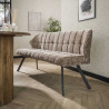 Banquette moderne en tissu Marcus