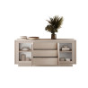 Buffet/bahut moderne 180 cm coloris cachemire Rosine