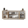 Buffet/bahut moderne 207 cm cachemire/chêne cadiz Rosine