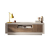 Meuble TV moderne 180 cm cachemire/mercure Rosine