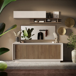 Buffet/bahut moderne 207 cm cachemire/mercure Rosine