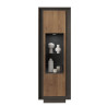 Vitrine moderne lave/mercure Rosine