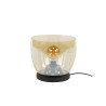 Lampadaire moderne en verre ambré Ø 29 cm Hoggy