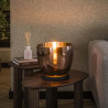 Lampadaire moderne en verre cuivré Ø 29 cm Hoggy
