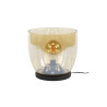 Lampadaire moderne en verre ambré Ø 33 cm Hoggy