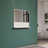 Miroir de salle de bain coloris cachemire Paolo