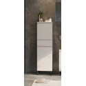 Colonne de salle de bain moderne H 120 cm gris cachemire Salsa