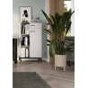 Armoire de bureau moderne H 120 cm gris cachemire Vigor