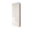Armoire à chaussures moderne 65 cm blanc laqué brillant Loucia