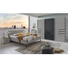 Chevet moderne gris sahara Matilda