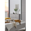 Commode moderne 130 cm gris sahara Matilda