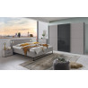 Commode moderne 130 cm gris sahara Matilda