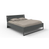 Lit adulte moderne graphite Matilda