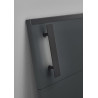 Lit adulte moderne graphite Matilda