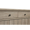 Buffet/bahut contemporain 230 cm chêne clair Tirol