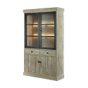 Vaisselier/argentier contemporain 125 cm ch&ecirc;ne clair Tirol