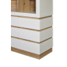 Buffet de cuisine moderne blanc Alvino
