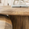 Tables basses en bois de manguier massif Horizon (lot de 2)