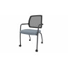 Chaise de réunion sur roulettes Shade