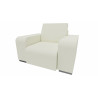 Fauteuil moderne en cuir Sofiane