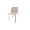 Chaise d'accueil empilable monocoque en polypropylène Likie