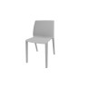 Chaise d'accueil empilable monocoque en polypropylène Likie