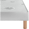 Sommier tapissier recouvert Epeda à lattes 80x200 cm Exact