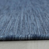 Tapis intérieur et extérieur plat en polypropylène uni Lea