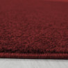 Tapis uni à courtes mèches pour salon Rush