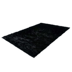 Tapis de salon uni shaggy doux Twist