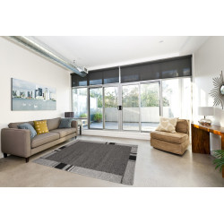 Tapis contemporain en polypropylène Wood