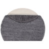 Tapis rond en laine lavable en machine géométrique Tea Lorena Canals