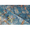 Tapis vintage rayé multicolore Nagari