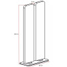Cloison de séparation acoustique rotative Janisse