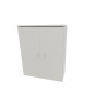Armoire de bureau portes battantes H 120 cm Opaline