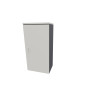 Armoire de bureau portes battantes H 120 cm Opaline