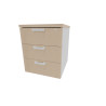 Caisson de bureau mobile 3 tiroirs Opaline