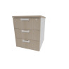 Caisson de bureau mobile 3 tiroirs Opaline