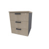 Caisson de bureau mobile 3 tiroirs Opaline