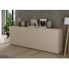 Buffet/bahut moderne 241 cm coloris cachemire Janeiro